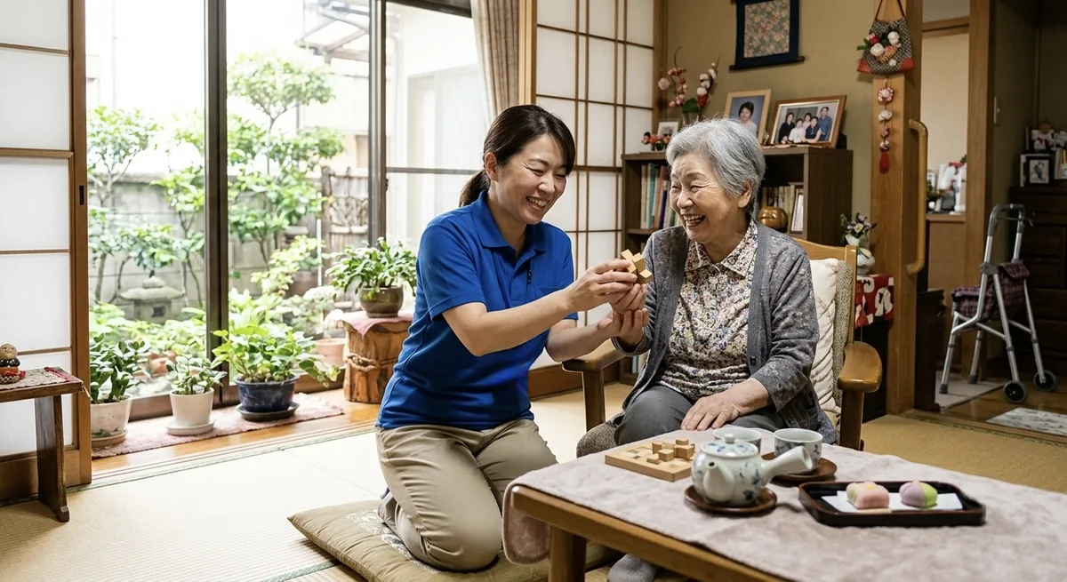 ご利用者さまと過ごす時間